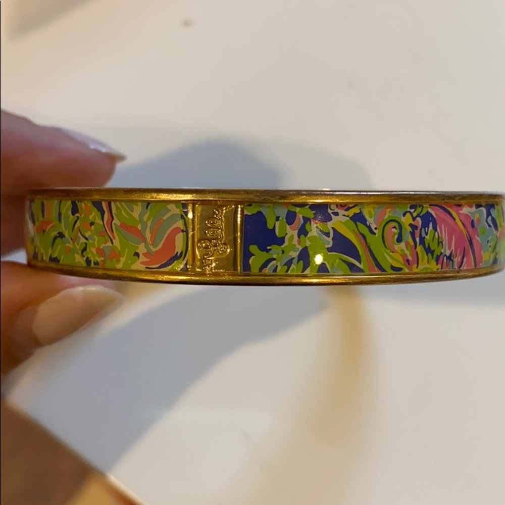 Lilly Pulitzer bangle.